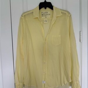 Frank & Eileen Yellow Button-Up Shirt